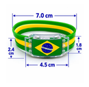 Pulseira LED Torcida Copa 2026 com Bandeiras