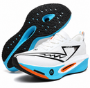 Tênis CHUNTA Carbon Marathon com Placa de Carbono - Branco e Azul
