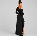 Vestido Longo Ombro Único