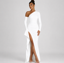 Vestido Longo Ombro Único
