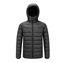 Jaqueta Puffer Masculina Impermeável com Capuz