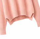 Conjunto Feminino de Suéter de Tricô e Calça Pantalona