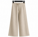 Conjunto Feminino de Suéter de Tricô e Calça Pantalona