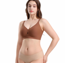Sutiã Push-Up Sem Costura com Sustentação e Cobertura Total