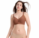 Sutiã Push-Up Sem Costura com Sustentação e Cobertura Total