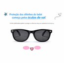 Óculos de Sol Infantil Flexível UV400 | Leve e Resistente