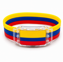 Pulseira LED Torcida Copa 2026 com Bandeiras