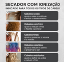 Modelador e Secador de Cabelos Fitz 5 em 1