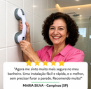 Barra de Apoio com Ventosa Antiderrapante | Segurança para Idosos e Crianças