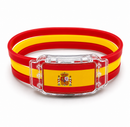 Pulseira LED Torcida Copa 2026 com Bandeiras