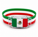Pulseira LED Torcida Copa 2026 com Bandeiras