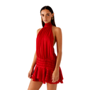 Vestido Curto Acetinado Ibiza