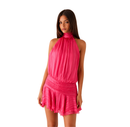 Vestido Curto Acetinado Ibiza
