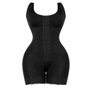 Body Modelador com Alças e Shorts, Controle Abdominal, Levanta Bumbum e Zíper Íntimo