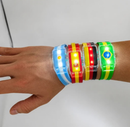 Pulseira LED Torcida Copa 2026 com Bandeiras