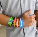Pulseira LED Torcida Copa 2026 com Bandeiras