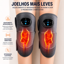 Joelheira Massageadora Elétrica com Aquecimento e Vibração