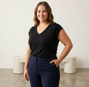 Compre 1 e Leve 3 - Camiseta Básica Feminina Modal