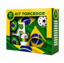 Kit Torcida Brasil 12 Peças Completo para Jogos e Eventos